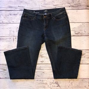 Loft curvy bootcut jeans size 8